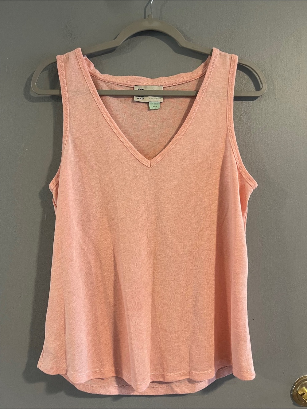 Anthropologie Saturday Sunday Vneck Tank size L